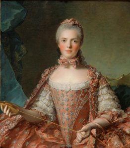 Madame Adelaide by Jean-Marc Nattier. Hanging in the Seconde Antichambre du Dauphin.