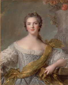 Madame Victoire by Jean-Marc Nattier. Hanging in the Grand Cabinet du Dauphin.